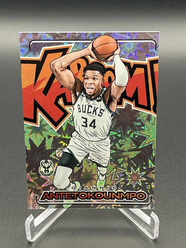 2023-24 Panini Crown Royale - Kaboom! #7 Giannis Antetokounmpo