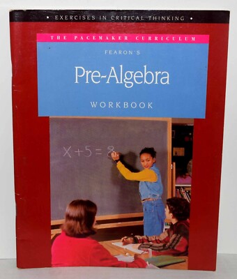 Fearon's Pre Algebra workbook -