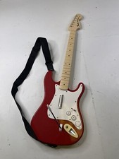 Rock Band 4 Fender Stratocaster Harmonix 91161 Wireless Guitar Red Xbox One