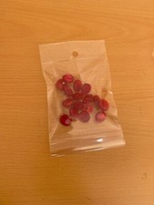 Bottoni Organetto Fisarmonica tasti a vite Celluloide ROSSO