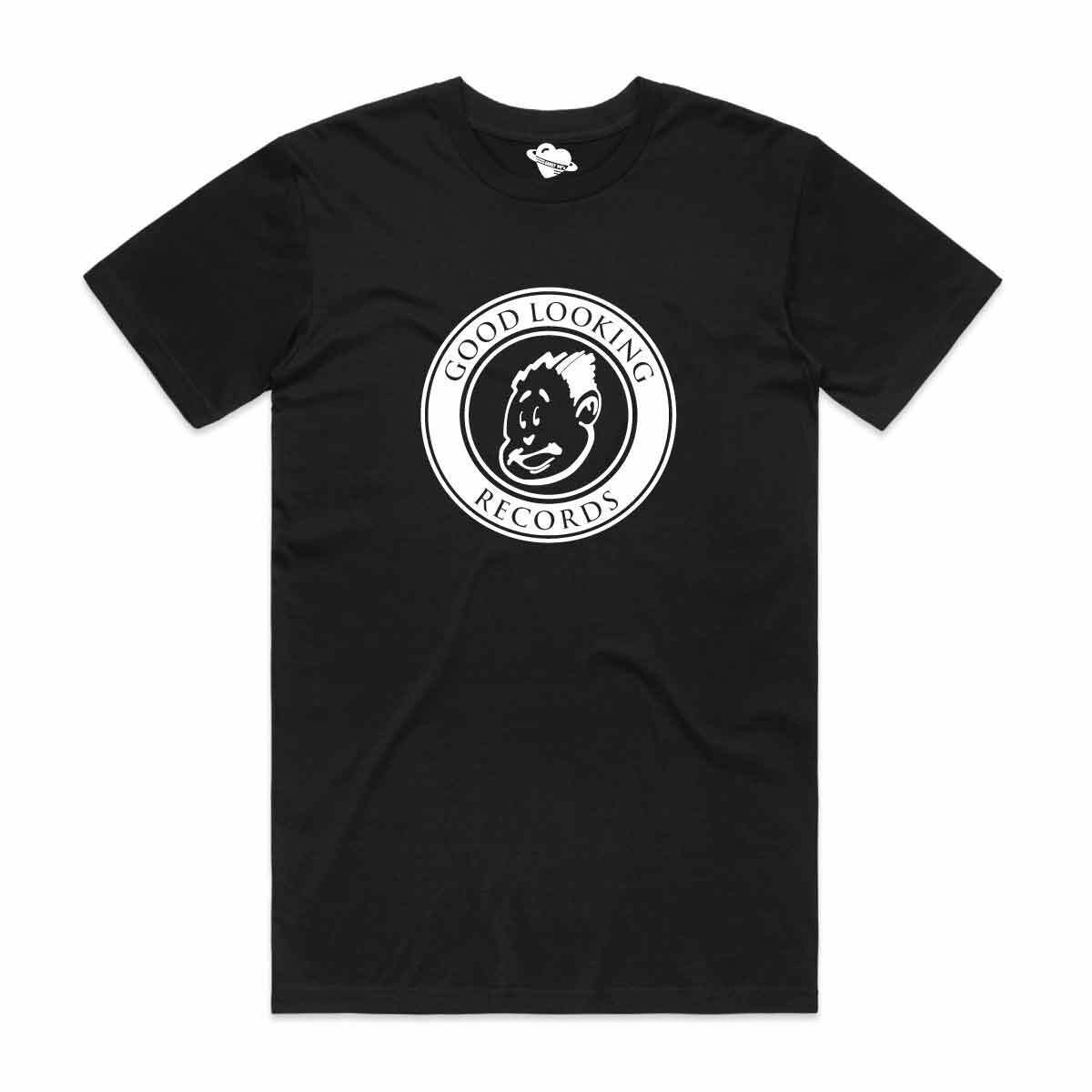 Good Looking Records t-shirt Early 90s Logical Progression Good Looking Records t-shirt Early 90s Logical Progression
