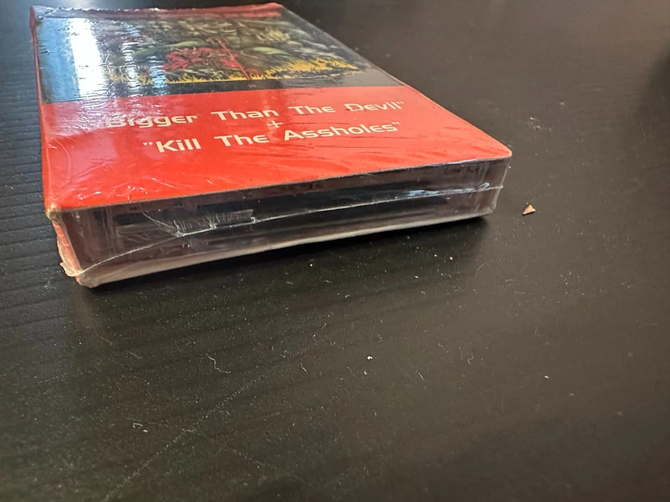 S.O.D. - BIGGER THAN THE DEVIL + Kill the Assholes audio music cassette tape - Image 4 of 4