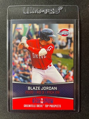2024 Greenville Drive Blaze Jordan Top Prospects (Red Sox) 500 MADE!!!