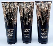 Bath  Body Works INTO THE NIGHT Ultra Shea Body Cream Set of 3