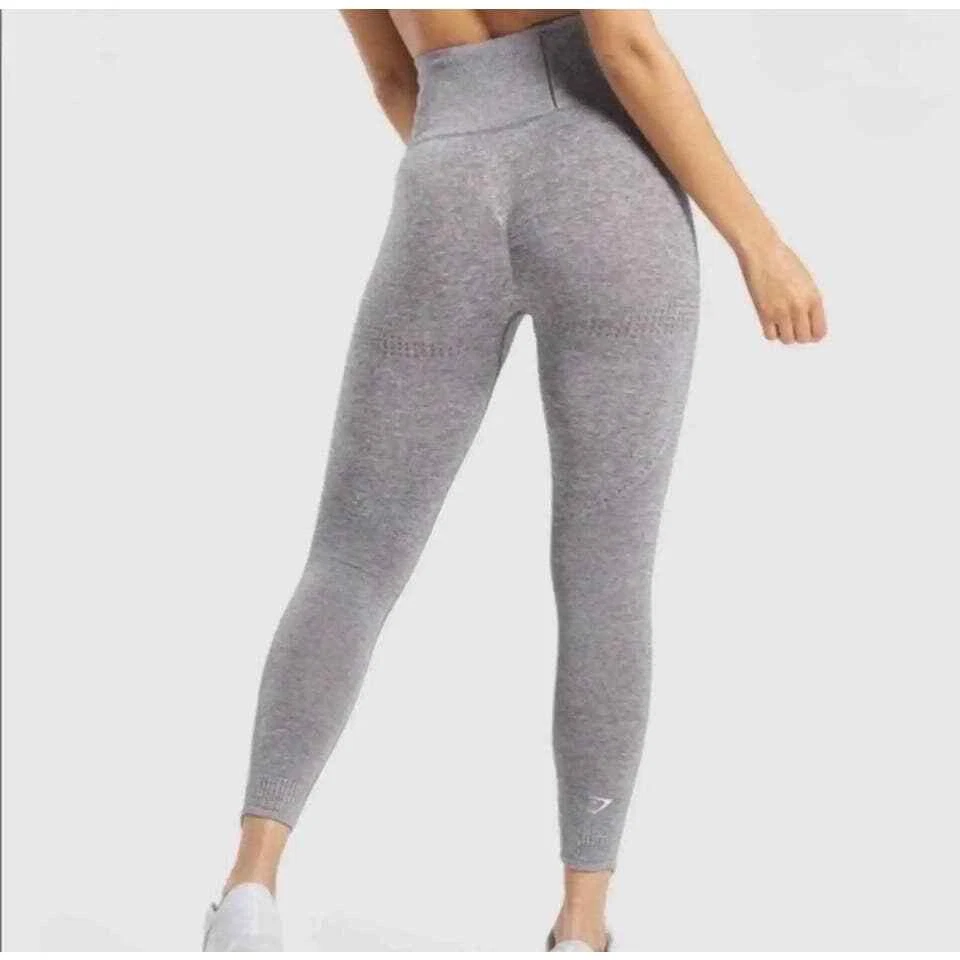 Gymshark Womens Vital Seamless Leggings Scrunch Bum High Waist