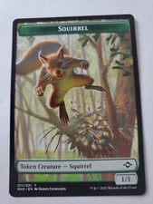 MTG Magic The Gathering Card SQUIRREL Token Creature Squirrel Modern Horizons 2