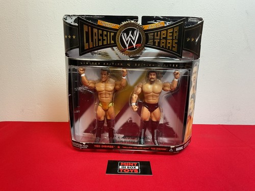 2009 WWE Jakks Ted DiBiase and Ted Jr Classic Wrestling Figures 2 Pack ...