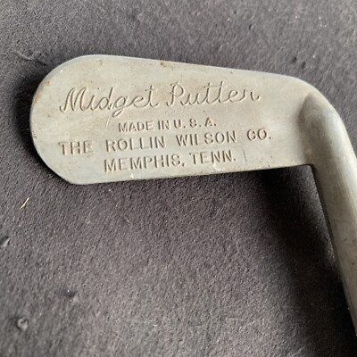 Vintage Club Enfant Midget Putter - Rollin Wilson Co - Memphis Tenn