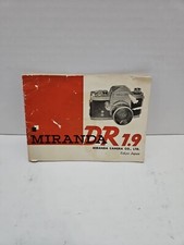 Vintage Miranda DR 1.9 MANUAL