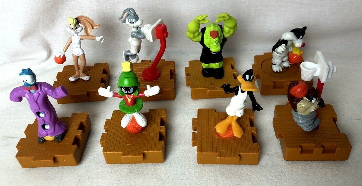 Space jam Looney Tunes McDonald's 1996 Complete Set of 8