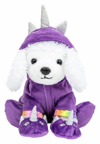 Chad Valley Bright Paws Bumper Puppy Sofa Set with Unicorn Outfit Soft Toy Plush - Picture 4 of 6