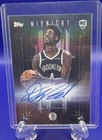 Topps Midnight 2025-26 Drake Powell Brooklyn Nets Dark Marks RC Auto #DMR-DP