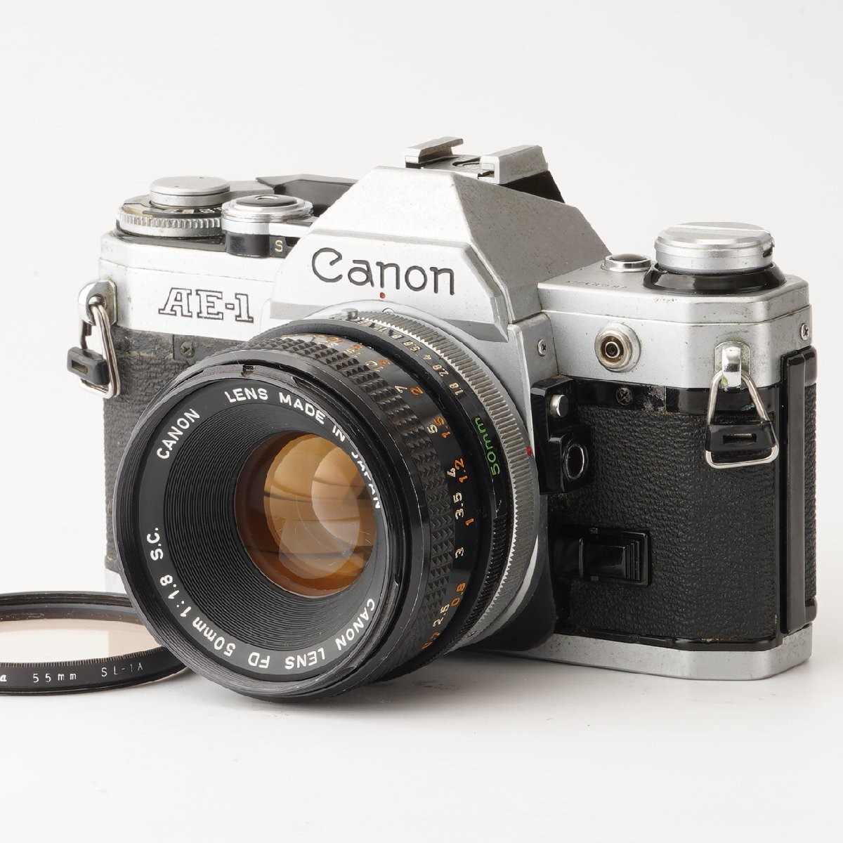 キヤノン Canon AE-1 FD 50mm F1.8 S.C. Canon FD 50mm f/1.8 SC FAST Prime Mirrorless Lens Canon SLR