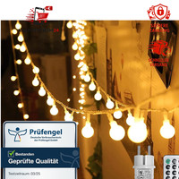 Lichterkette 45M 450Leds Dimmbar 8 Leuchtmodi Warmweiß FüR Innen AußEn Garten