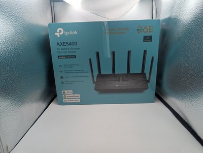 TP-Link Archer AXE5400 Wi-Fi 6E Tri-Band Router | Ultra-Fast 6GHz Speed