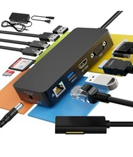 Microsoft Surface Docking Station 4K@60HZ HDMI+VGA - 11 in 1 MS Surface Dock