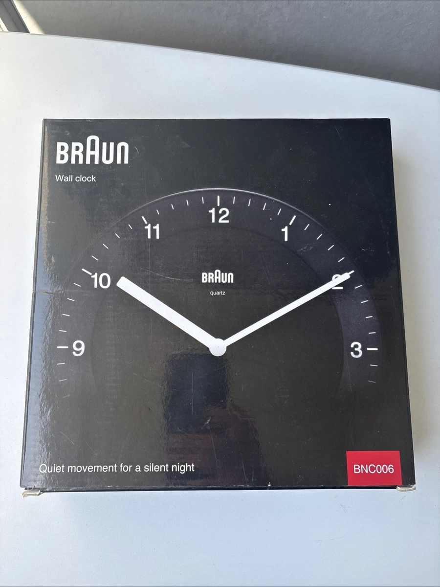 Braun Wall Clocks for sale - eBay