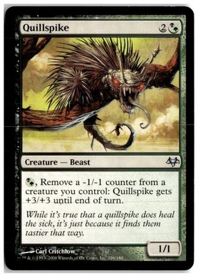MTG Quillspike - Eventide Moderately Played English