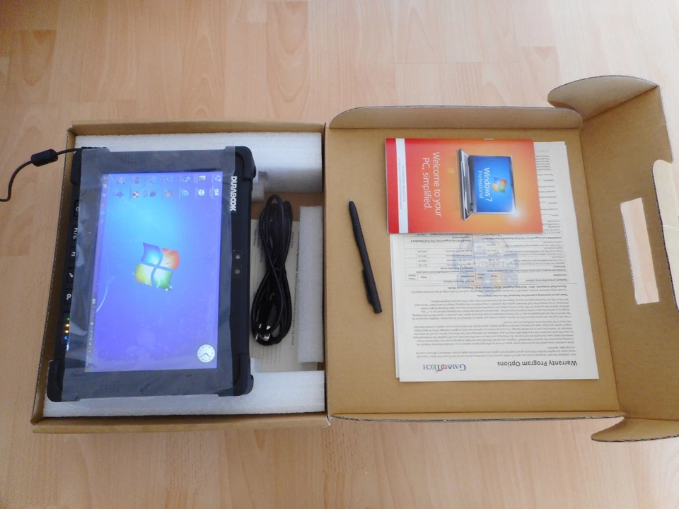 DURABOOK M + CA10CT RUGGED TABLET  INTEL ATOM, SSD 64 Go Mémoires 2 Go Tactile - Photo 3/4