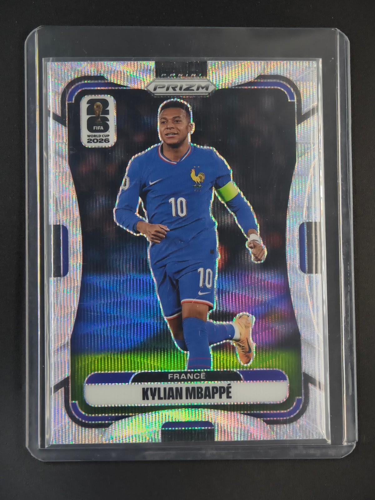 Kylian Mbappe 2026 Panini Prizm FIFA World Cup Soccer Wave [4hk view 1
