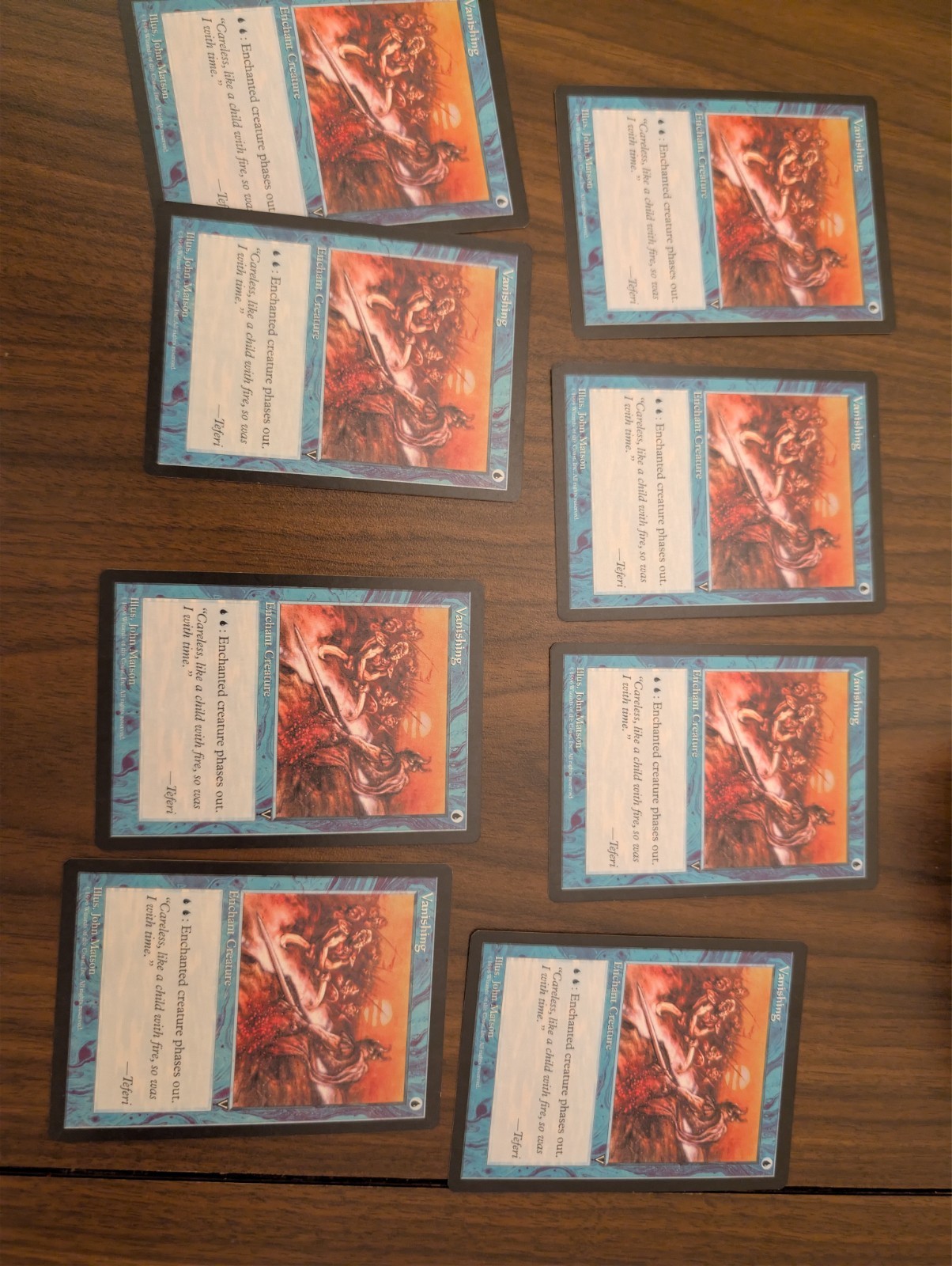 x4 Vanishing Visions MTG Common LP/NM Magic The Gathering WOTC 1997