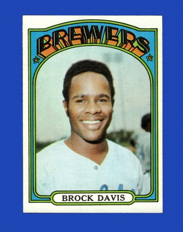 1972 Topps Set-Break #161 Brock Davis NR-MINT *GMCARDS*