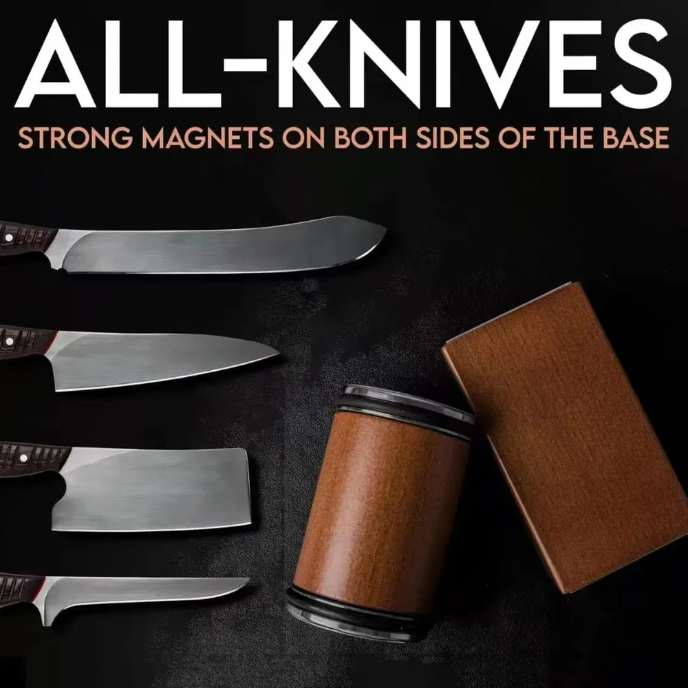 Tumbler Diamond Sharpener Set for Knives with 15° and 20° Angle Rolling Sharpening