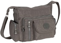Bag Street Damentasche UmhäNgetasche Handtasche Schultertasche 2218 Grau