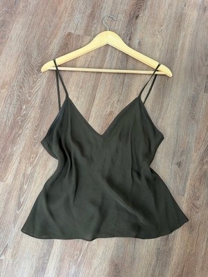 Ralph Lauren Women's Camisole Khaki Size 16 100% Silk