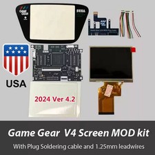 LCD Highlight Screen Kit V4.2 Low Power for 2024 SEGA Game Gear GG #US