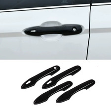 Bright black Car Side Door Handles Cover Trim...