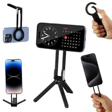 360 Vacuum Magnetic Phone Holder Adjustable Suction Cup  Foldable Stand