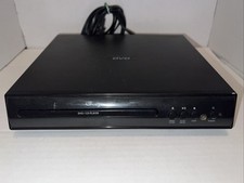GPX Black DVD / CD Player D200B No Remote - Tested  Working