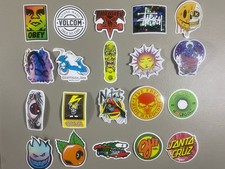 Skateboard Sticker Lot 20pc Advertising Pro Company s Etc. Sponsor Decals SB22