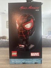 LEGO 76329 Miles Morales Mask Marvel Complete...