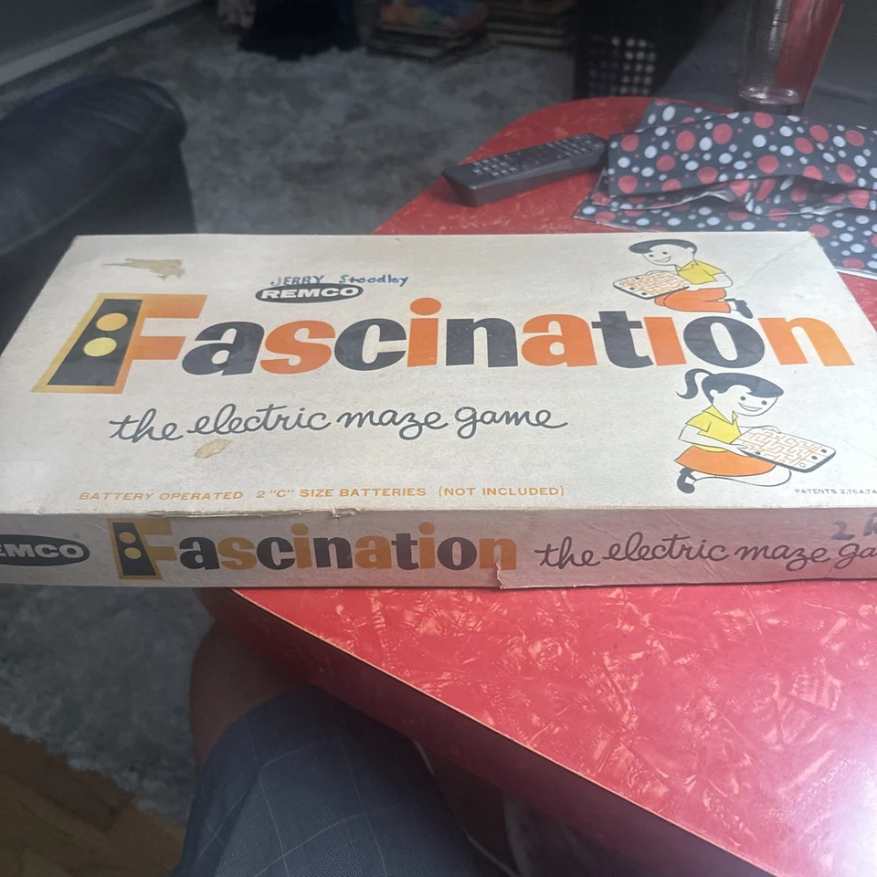 Juego de laberinto eléctrico Remco Fascination 1961 (bolas de metal no incluidas) Foto 4 de 4