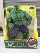 Product Image: VINTAGE HULK MOVIE 13" POSEABLE HULK ACTION FIGURE BLUE PANTS TOYBIZ NEW 2003