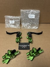NOS Cannondale Helix 6 Anodize Hydraulic Brake Lever Caliper Bicycle Set DH MTB