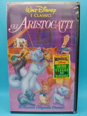 VHS Die Aristokaten Die Klassiker Walt Disney NEU SEALED EDITION Mondial