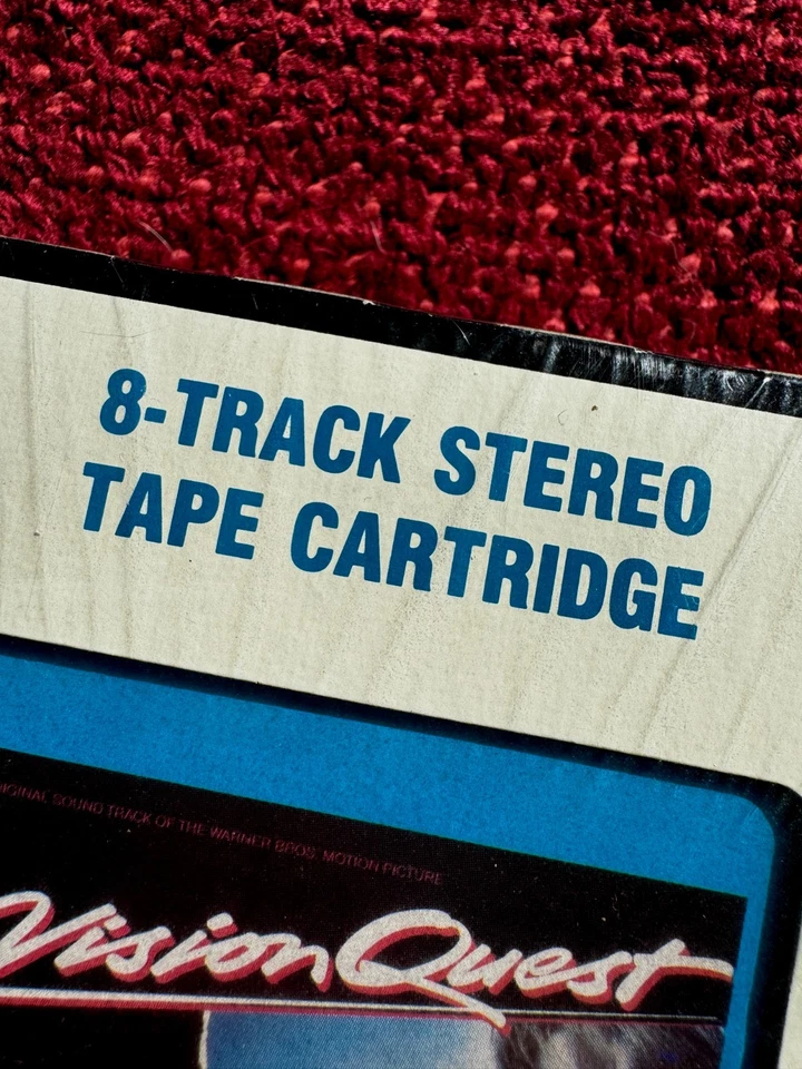 MADONNA VISION QUEST 8 TRACK SEALED TAPE CRAZY FOR YOU GAMBLER PROMO BLUE BOX LP - Image 3 of 4