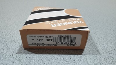 2x NEU Younger Optics Brillenglas Rohling 80mm Flat Top 28 4.25  ( 1Stk /6,95  )