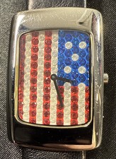 Reloj Fossil Bandera Americana Esfera Cristal Nordstrom Edición Especial