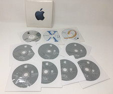 Apple iMac Media OS Upgrade Discs 9 9.2.1 X 10.1 Software Restore Apps 