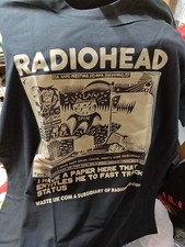 Radiohead Shirt - 2xl - Black - New