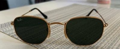 Ray-Ban RB3548N Occhiali da Sole Uomo Nero/Verde