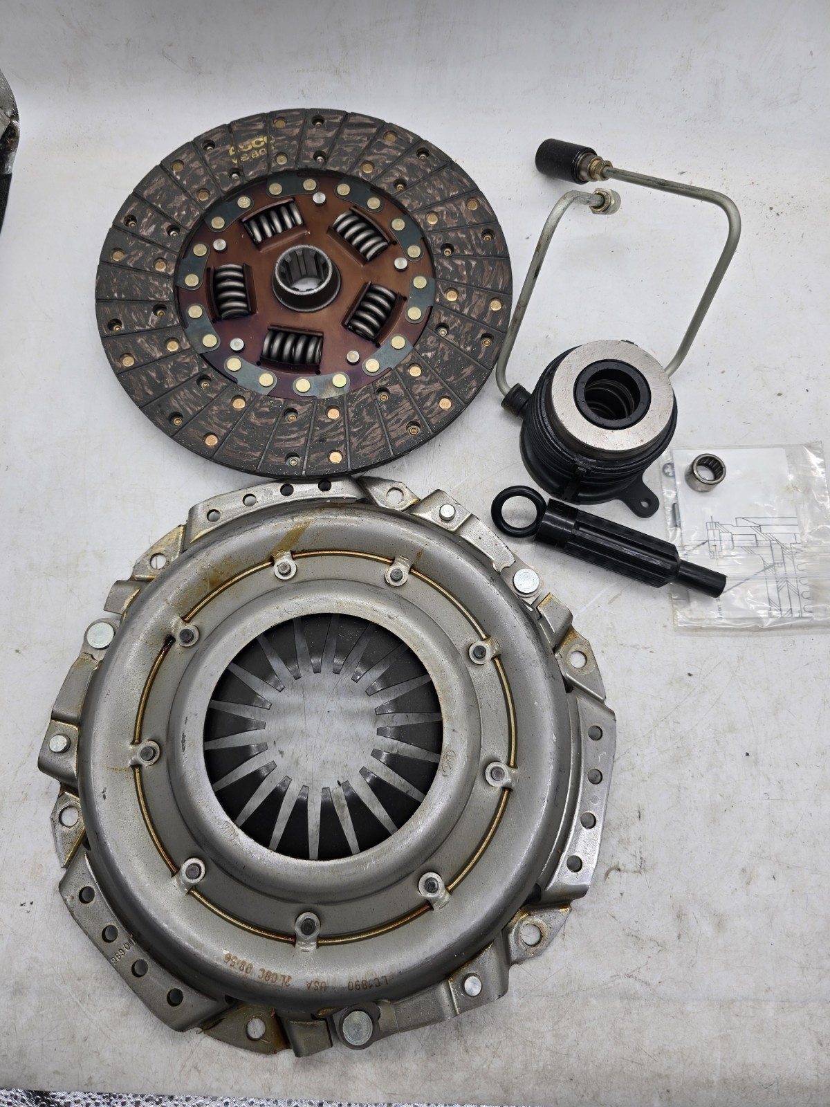 Transmission Clutch Kit-Base, GAS, FI, Natural Exedy 01034