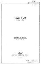 NIKON FM2 Camera Service Repair Manual  Parts List PDF READ