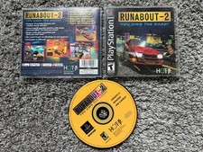 Runabout-2 (Sony PlayStation 1, 2000) Tested PS1  Mint Disc Case Manual