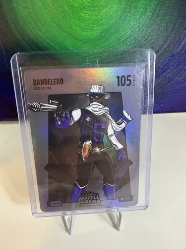 Bo Jackson Battle Arena Bandelero Steel Silver Battlefoil SBF-106