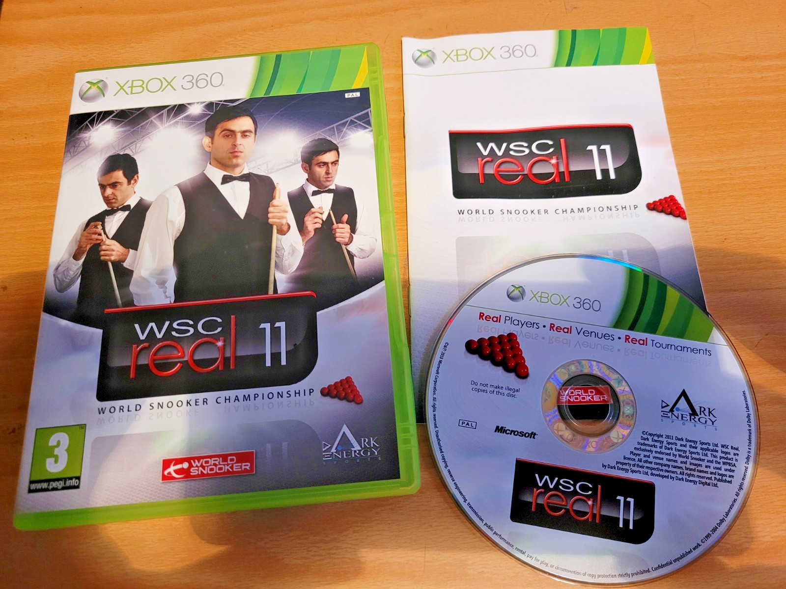 Juego Xbox WSC Real 11 World Snooker Championship